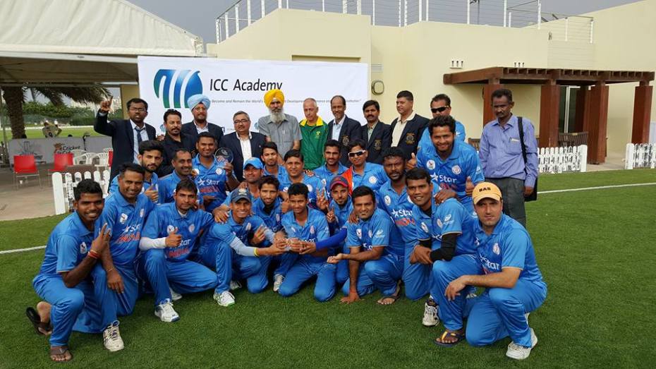 2016-03-14 India Deaf Cricket Team 2016, AICAD by DICC, Dubai